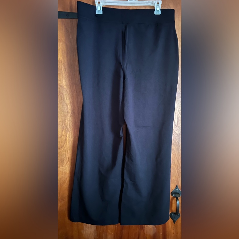 Stretch pants Lands End size Lg black